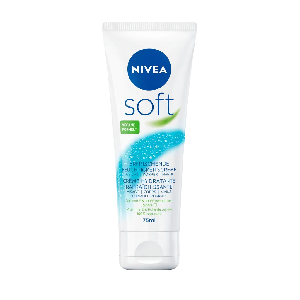 Feuchtigkeits-Creme Nivea Soft, 75 ml
