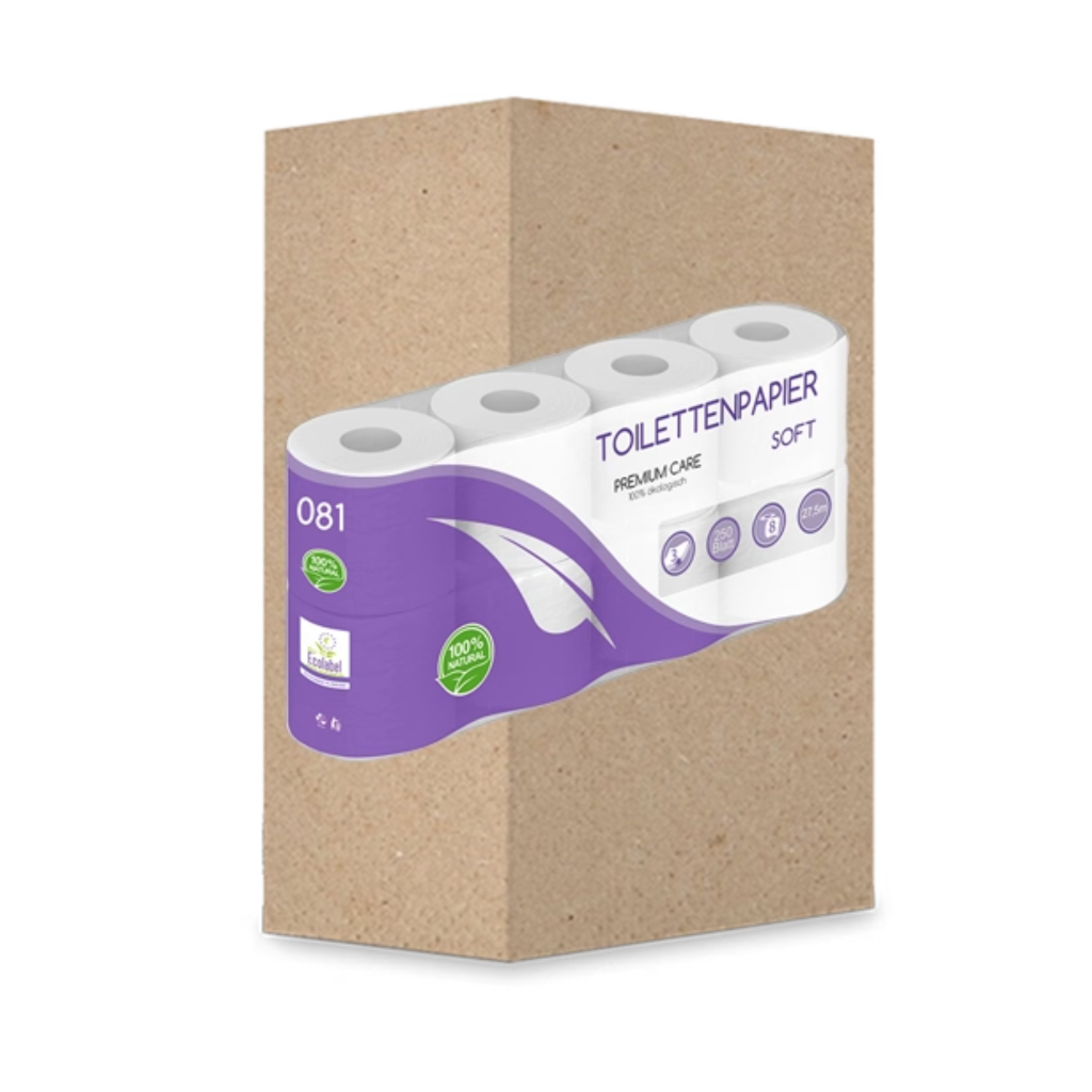 Toilettenpapier 3-lagig, Karton