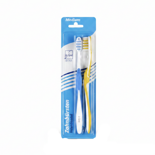 Zahnbürsten medium, 2er