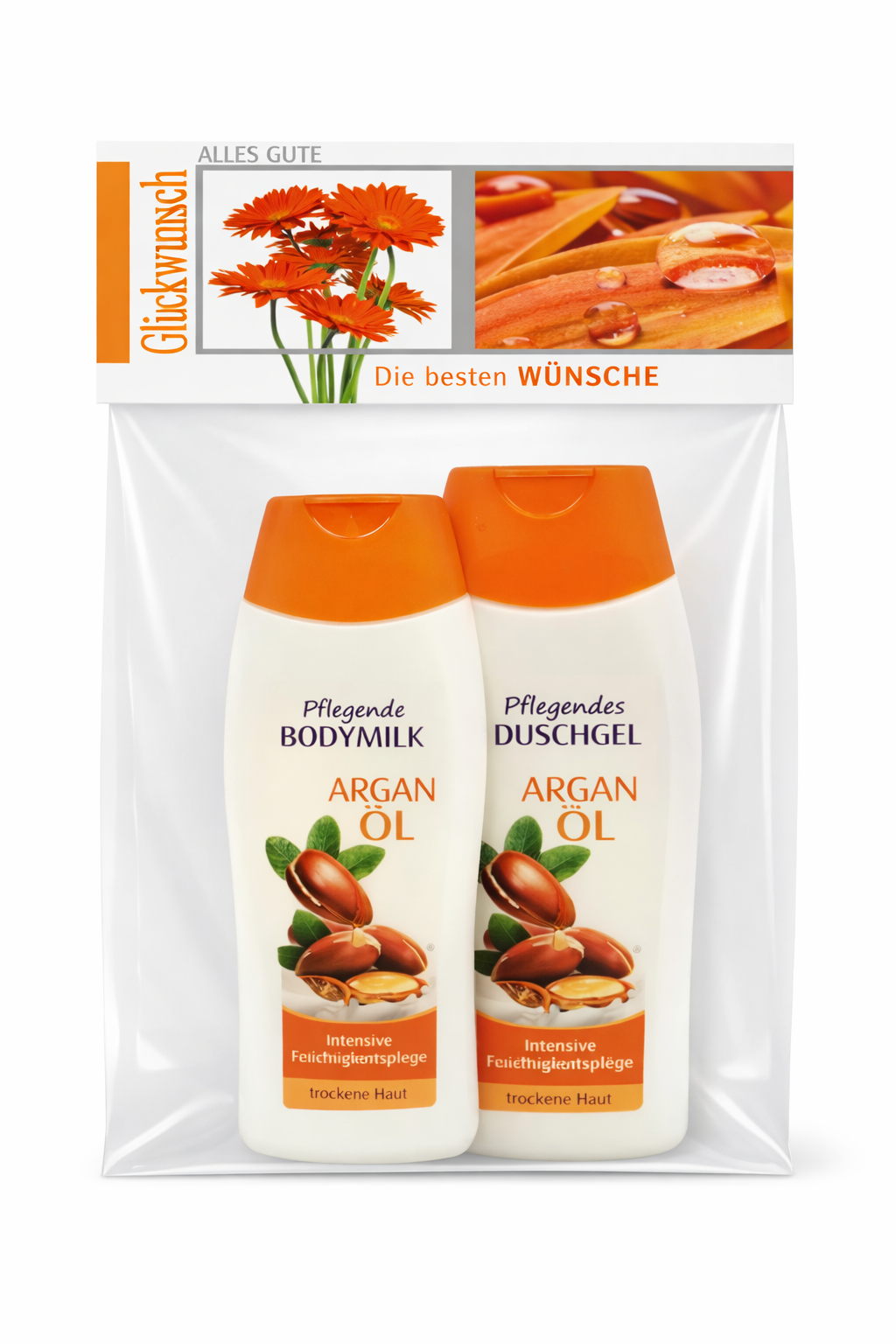 Geschenkset Arganöl - MOTIV: Geburtstag