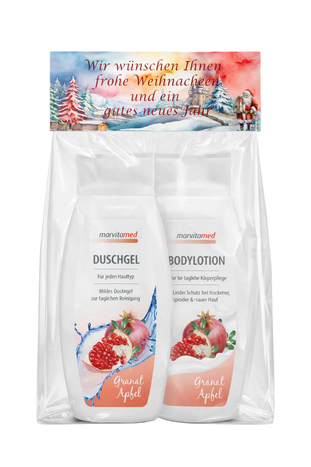 Geschenkset Granatafpfel - MOTIV: Weihnachten