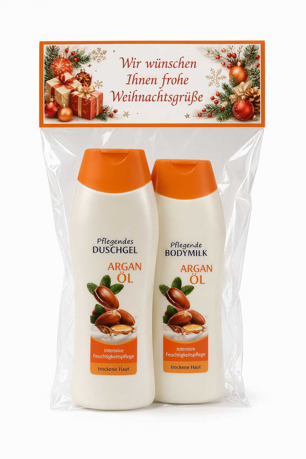 Geschenkset Arganöl - MOTIV: Weihnachten