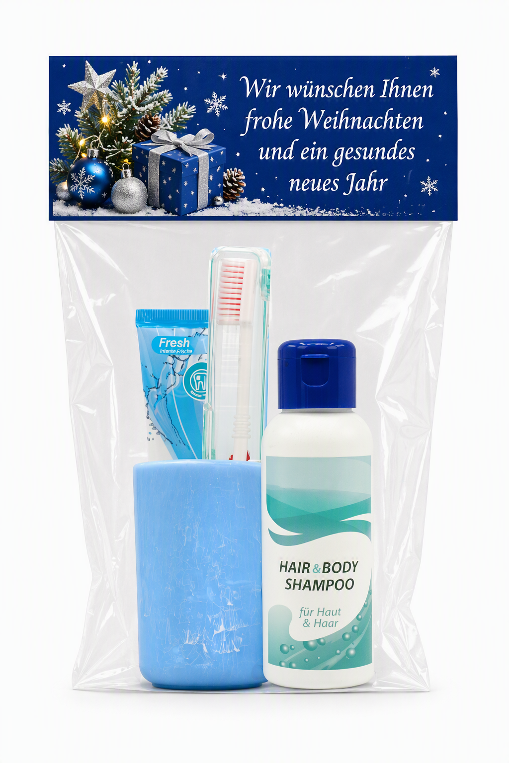 Geschenkset Zahnpflege - MOTIV: Weihnachten